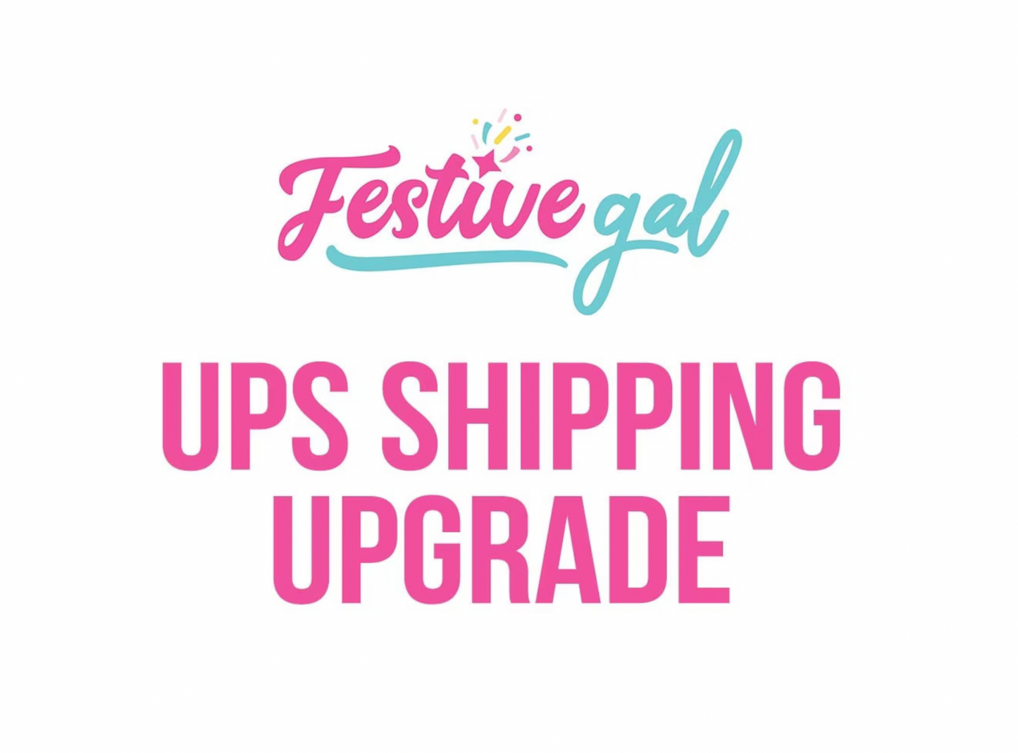 UPS OVERNIGHT SHIPPING