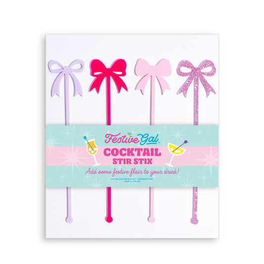 Bow Cocktail Stir Stix