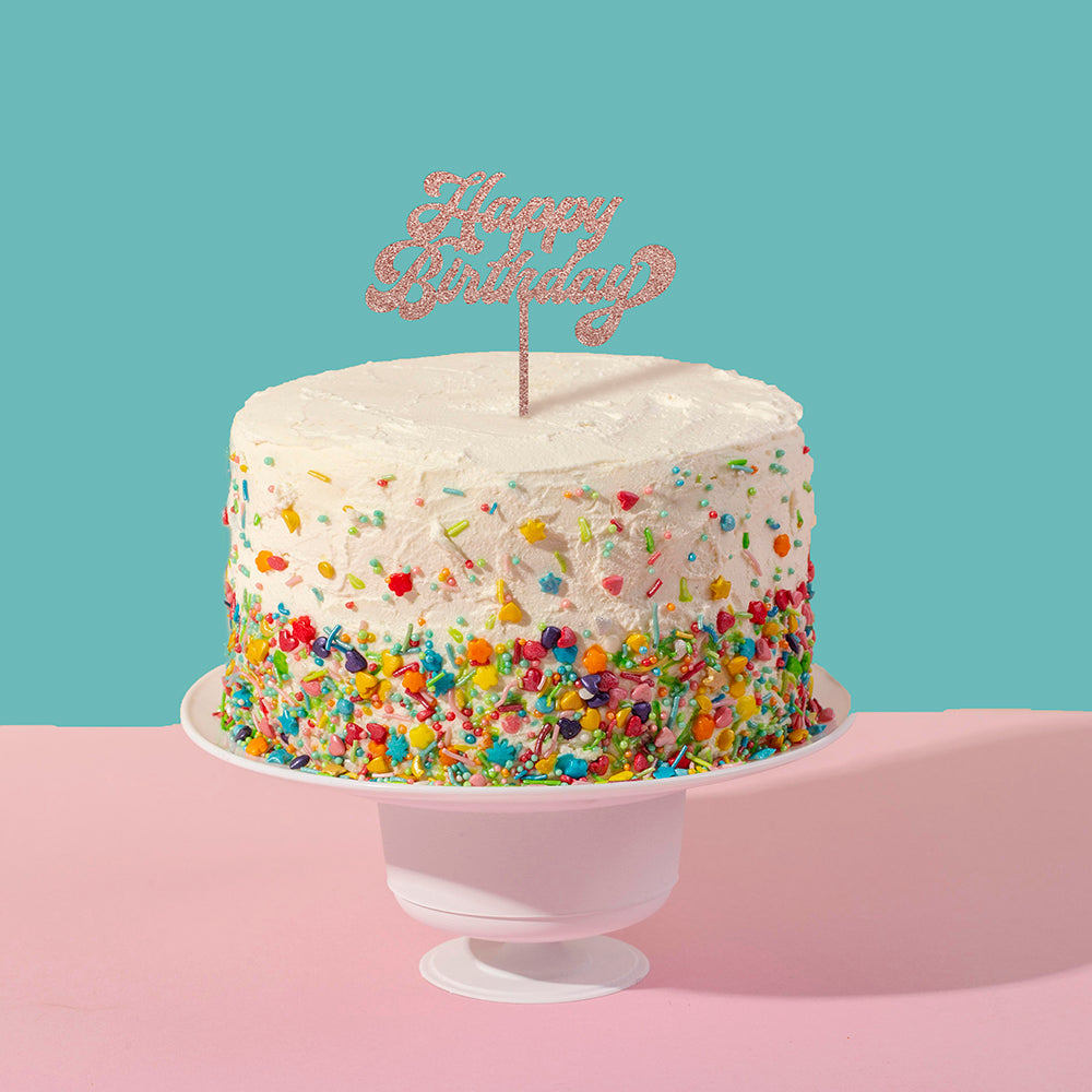 Happy Birthday Cake Topper