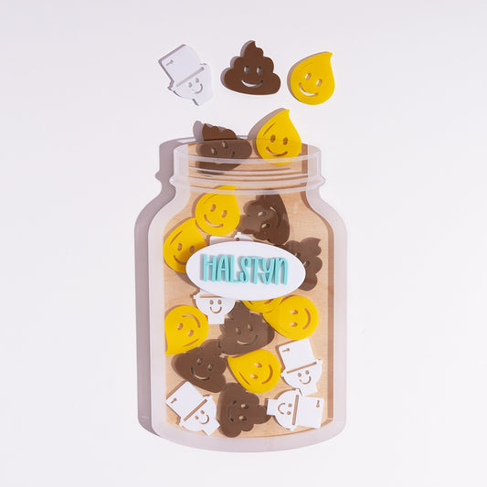 Kids Reward Jar - Pees & Poops
