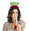 Christmas Party Crown Headband "Presents & Prosecco" Customize Yours!
