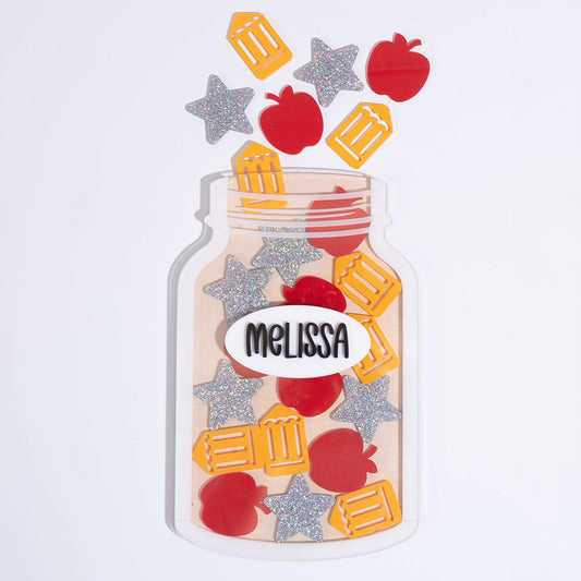Teacher Reward Jar - School Theme