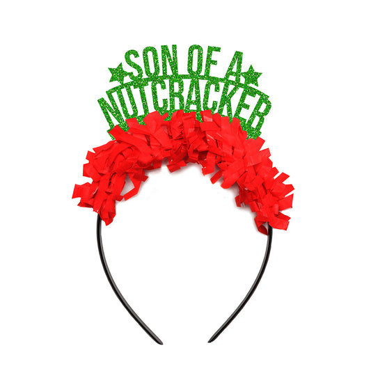 Funny Christmas Party Crown "Son of A Nutcracker"