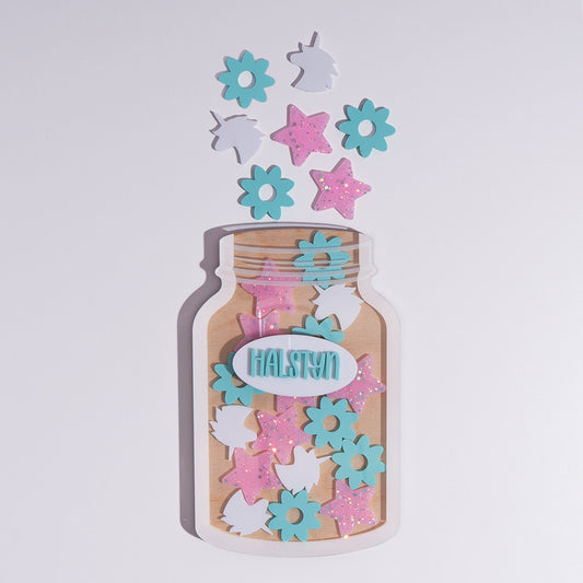 Kids Reward Jar - Unicorn Wishes