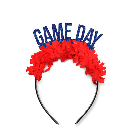 Royal and Red Mississippi Ol Miss Game Day party headband