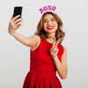 Valentines Day Party Favor "XOXO" Valentine Party Crown Headband. Valentines Galentines Day party headband that says XOXO