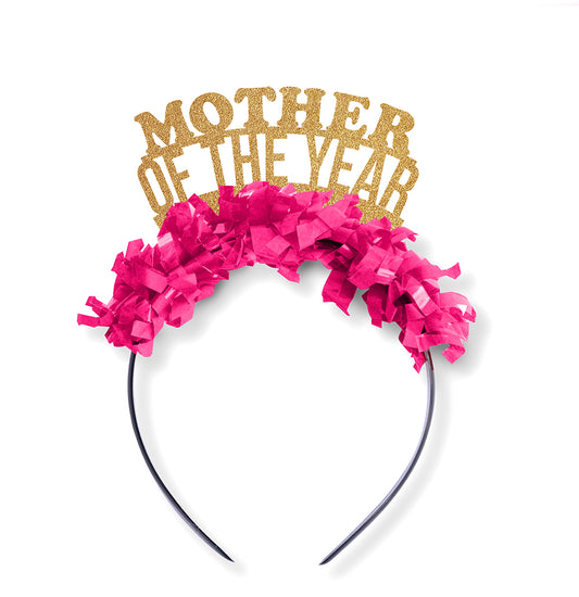 Mother of the Year Crown - Mother's Day Headband for Mom