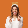 Pour Some Gravy On Me Thanksgiving Party Crown Headband