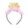 Bachelorette Party Headband "Team Bride" Party Crown