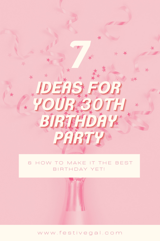 30th Birthday Party Accessories & Gift Ideas