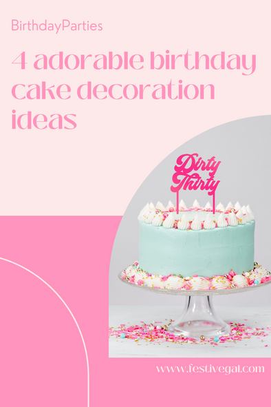 Cute Retro Cake Toppers for Your Next Birthday Cake