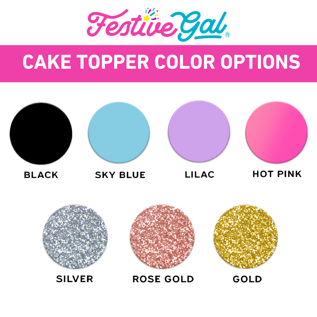 Welcome Baby Cake Topper – Festive Gal