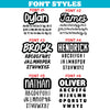 Personalized Keychain Set for Boys