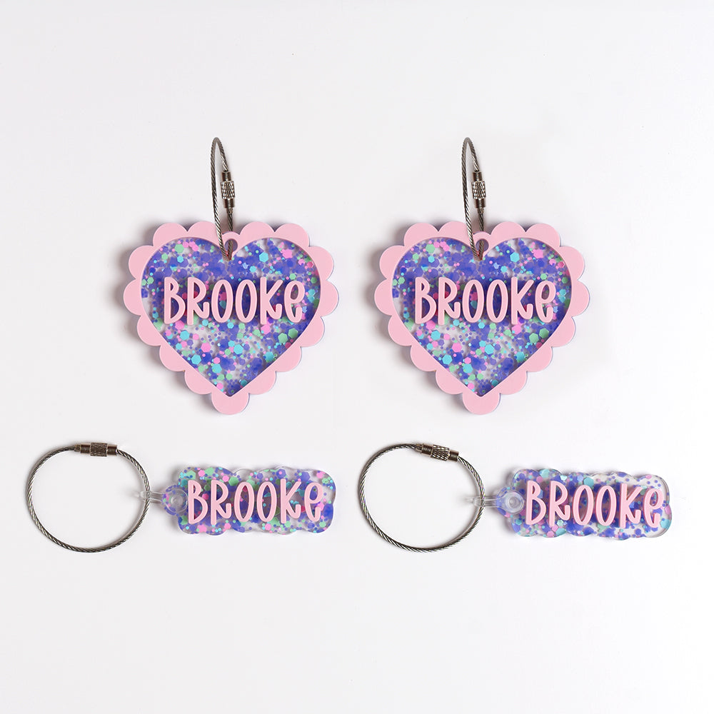 Sweetheart Custom Name Keychain