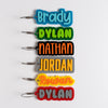 Personalized Keychain Set for Boys
