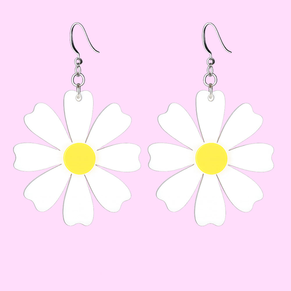 Retro Daisy Earrings