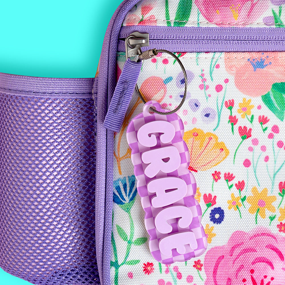 Personalized Keychain Set for Girls