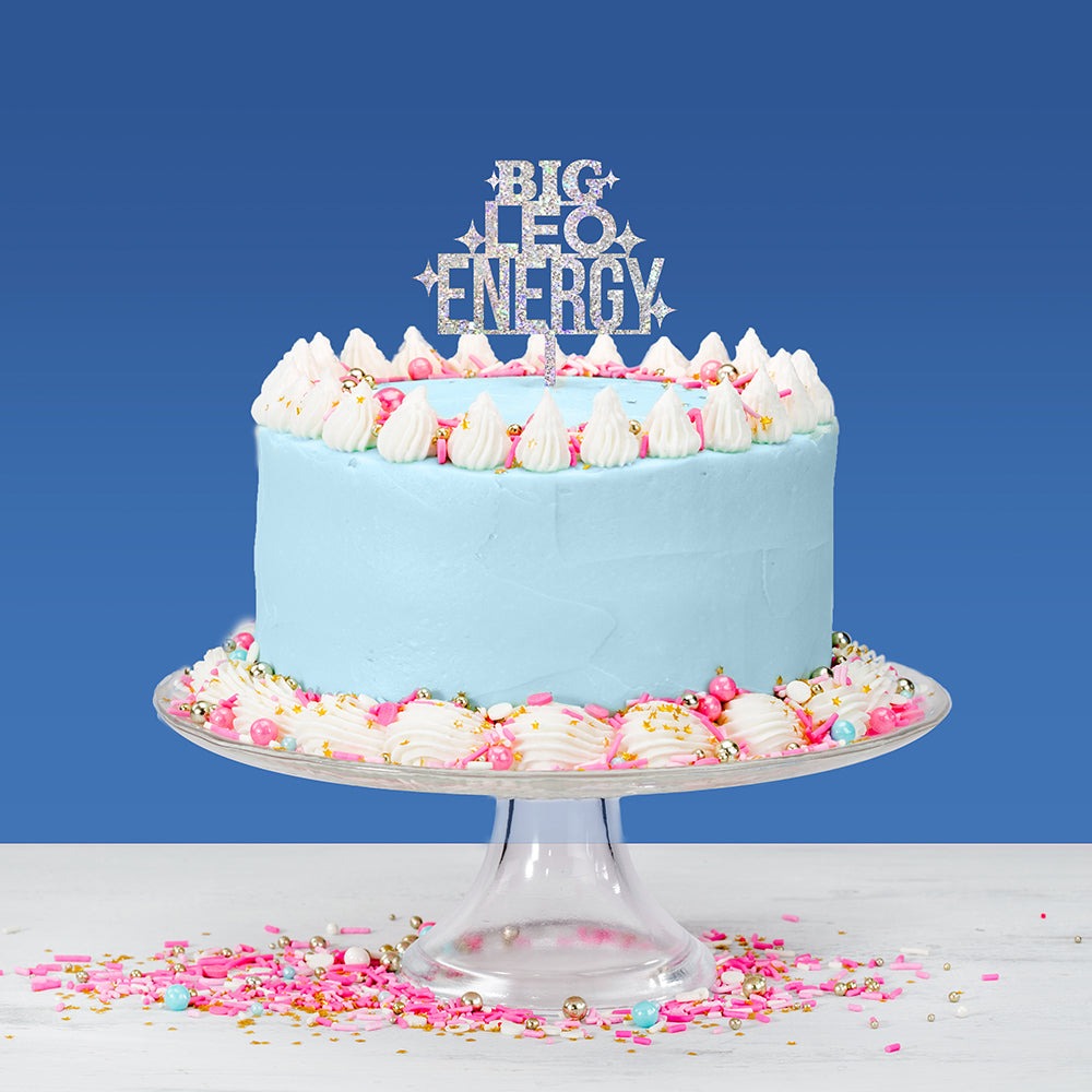 Leo Zodiac Sign Cake Topper
