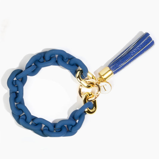 Personalized Chain Link Keychain Bracelet
