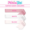 Custom Satin Bachelorette Sash