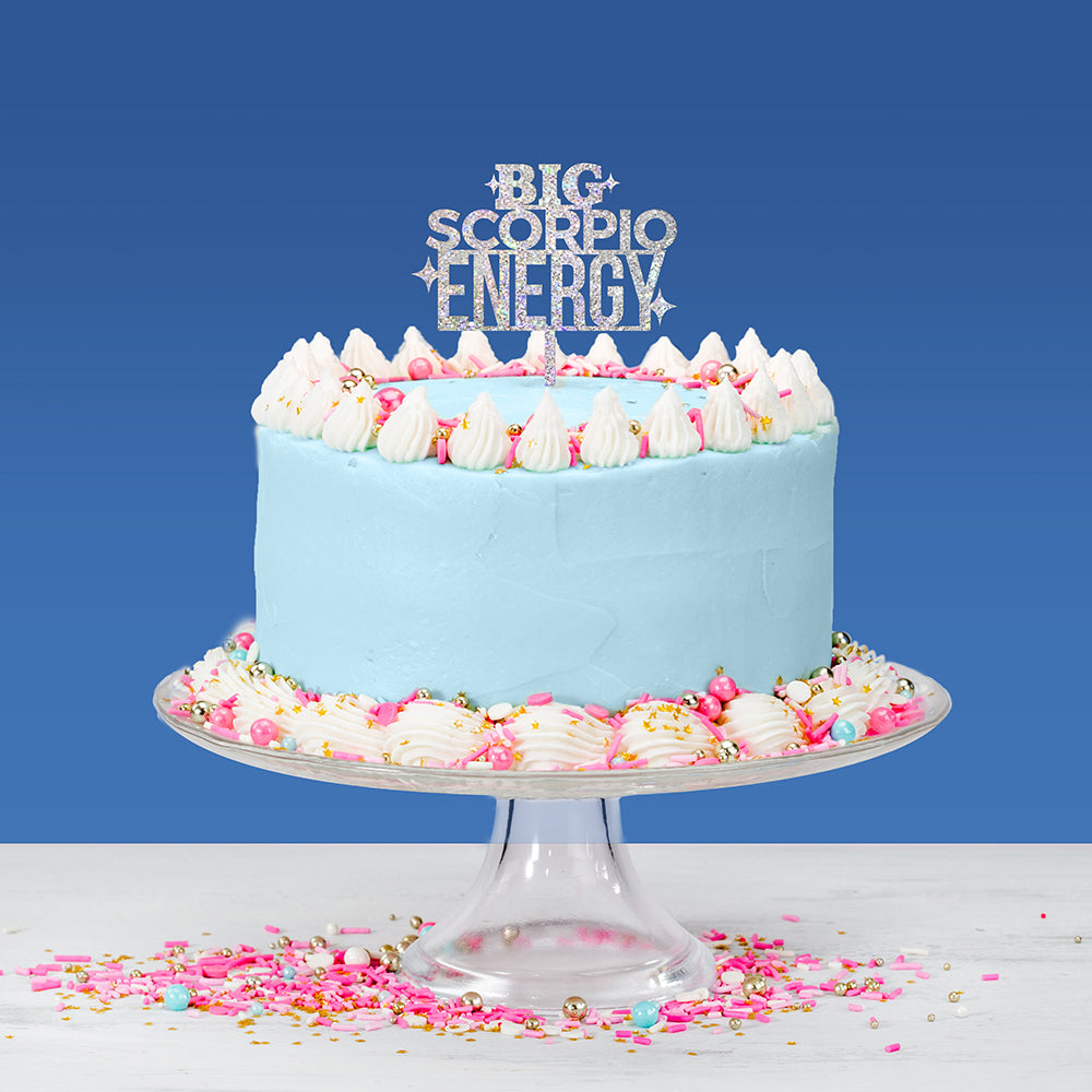 Scorpio Zodiac Sign Cake Topper