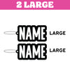 Personalized Keychain Set for Girls