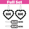 Sweetheart Custom Name Keychain