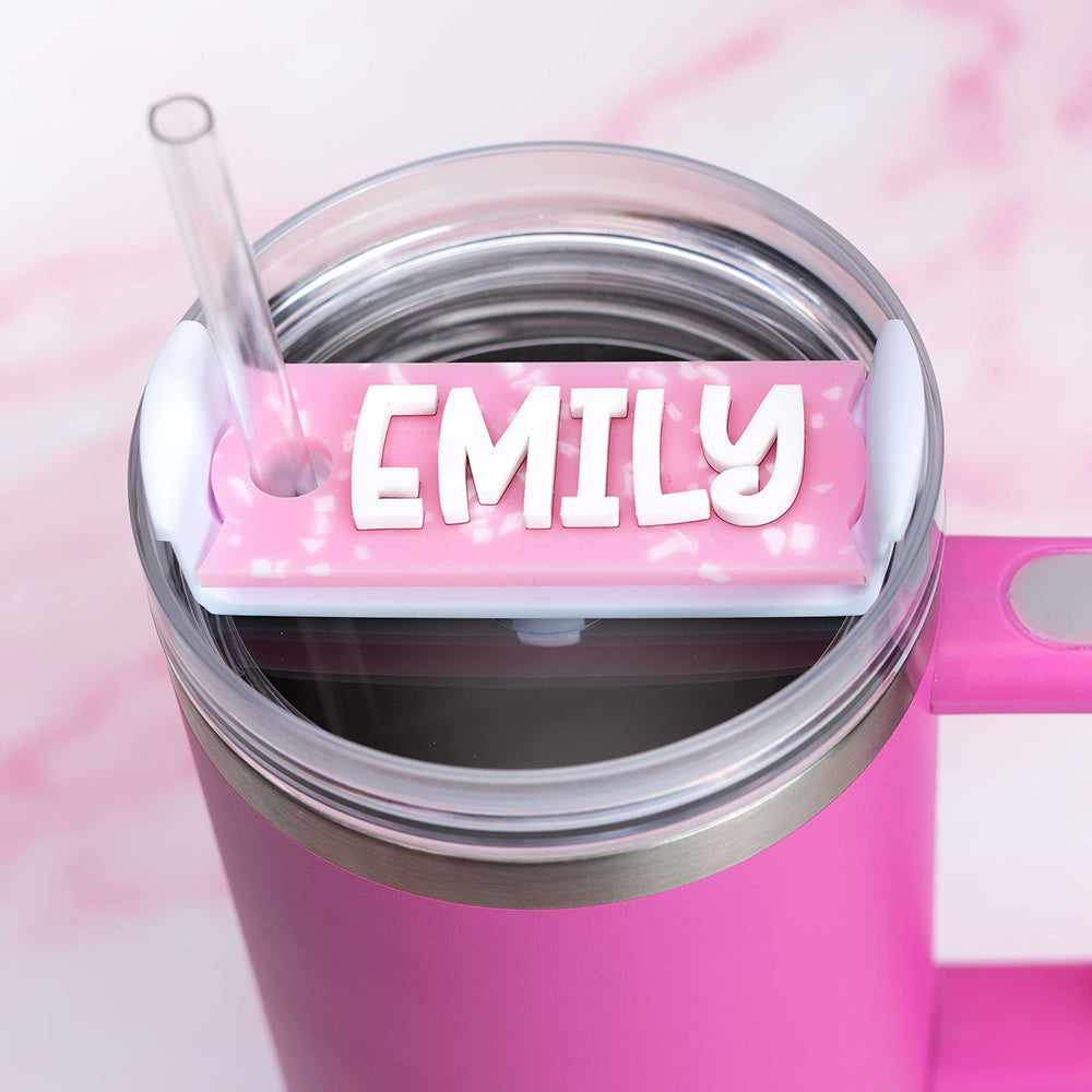 Custom Stanley Tumbler Name Tag - Choose Your Fonts & Colors! – Festive Gal