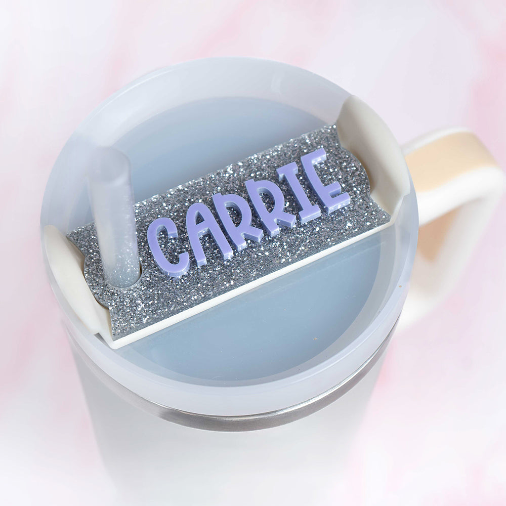 Custom Stanley Tumbler Name Tag - Choose Your Fonts & Colors