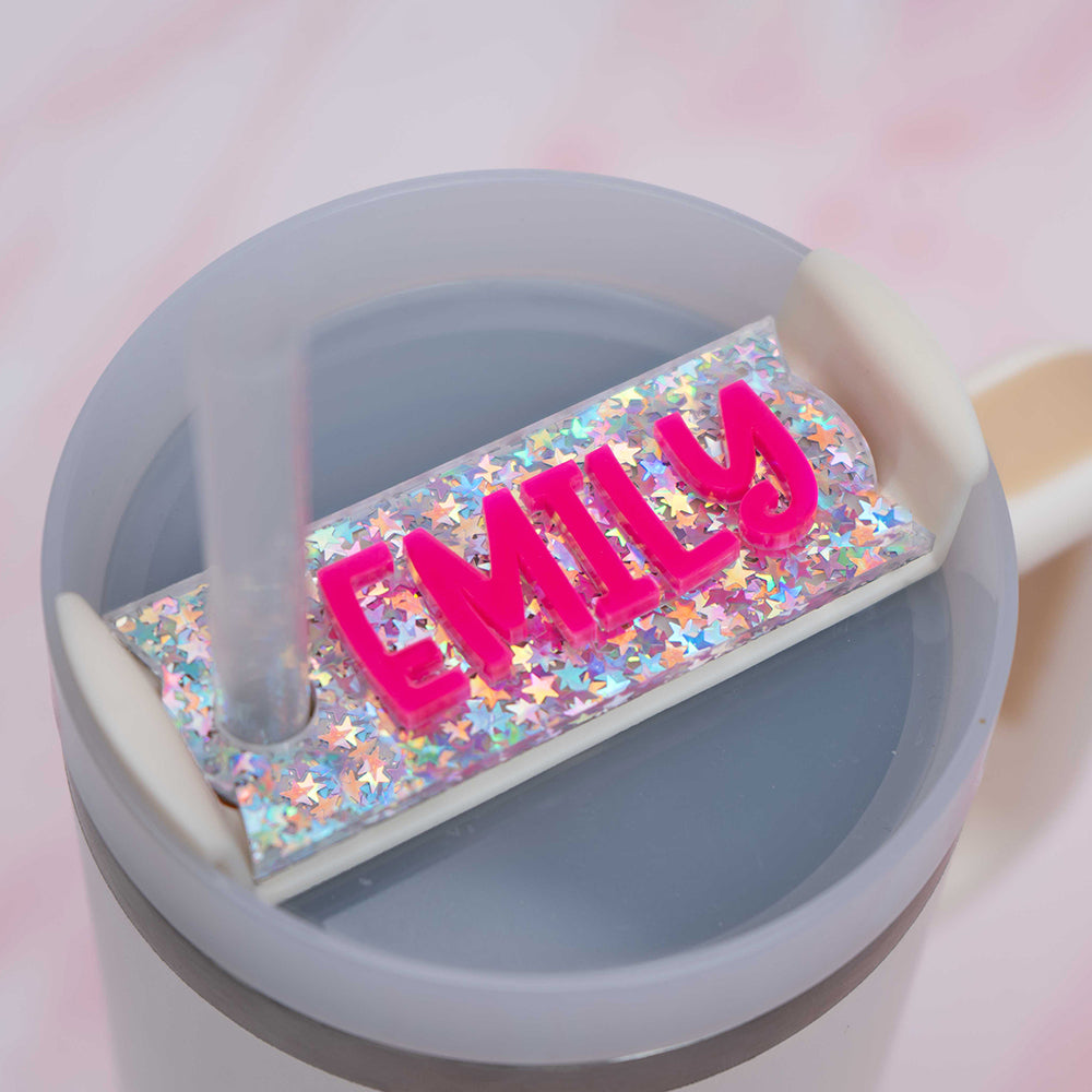 Custom Stanley Tumbler Name Tag - Choose Your Fonts & Colors! – Festive Gal