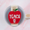 Teacher Apple Stanley Name Tag