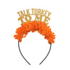 Talk Turkey To Me Thanksgiving Party Crown