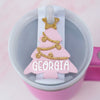 Custom Stanley Cup Accessories - Christmas Tree Stanley Name Plate