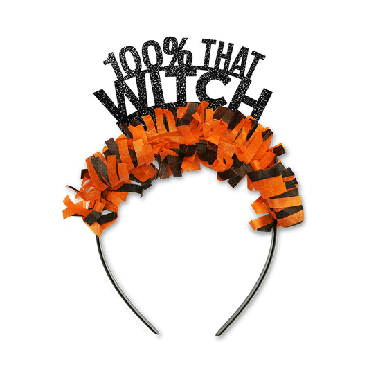 100% That Witch Party Headband (Party Crown)
