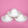 Plain White Cowgirl Hat