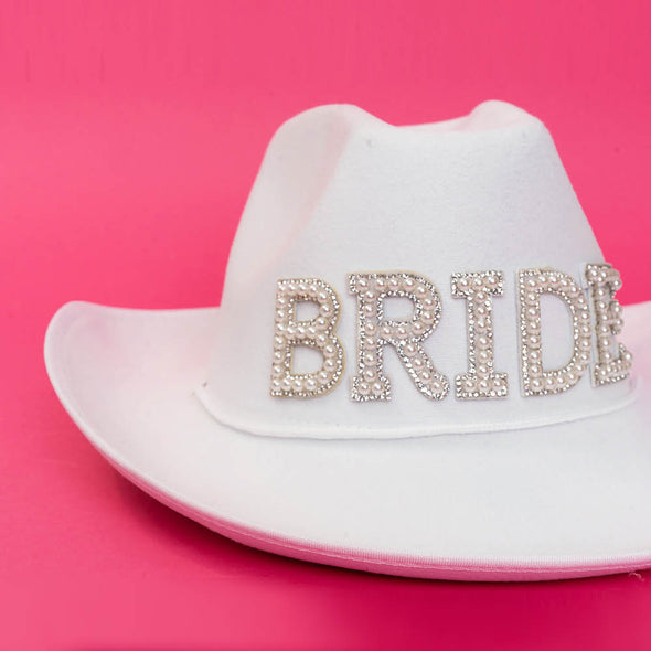 Pearl BRIDE Cowgirl Hat
