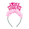 Teacher headband that says I love my students