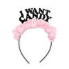 Halloween Party Headband "I Want Candy" Party Crown - Customize Yours!