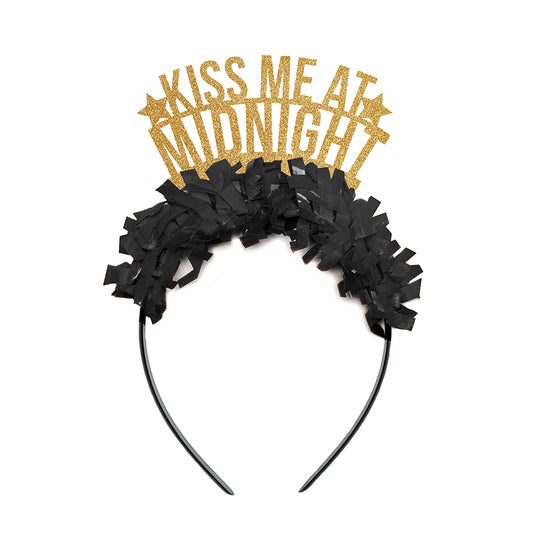 Kiss Me at Midnight NYE Party Crown
