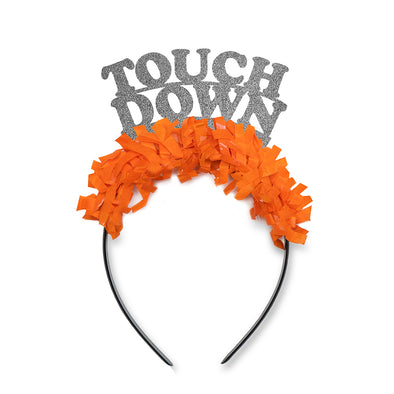 Tennessee Game Day Party Crown in Silver and Orange