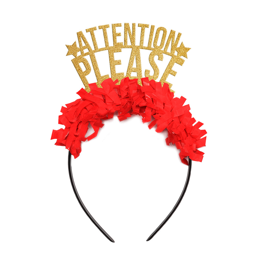 Teacher headband that says Attention Please. Gift for teachers
