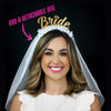 Bachelorette Party Headband Crown The Original "Bride" Crown