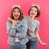 Fun bachelorette party headbands, party crowns for bachelorette parties. Customizable!