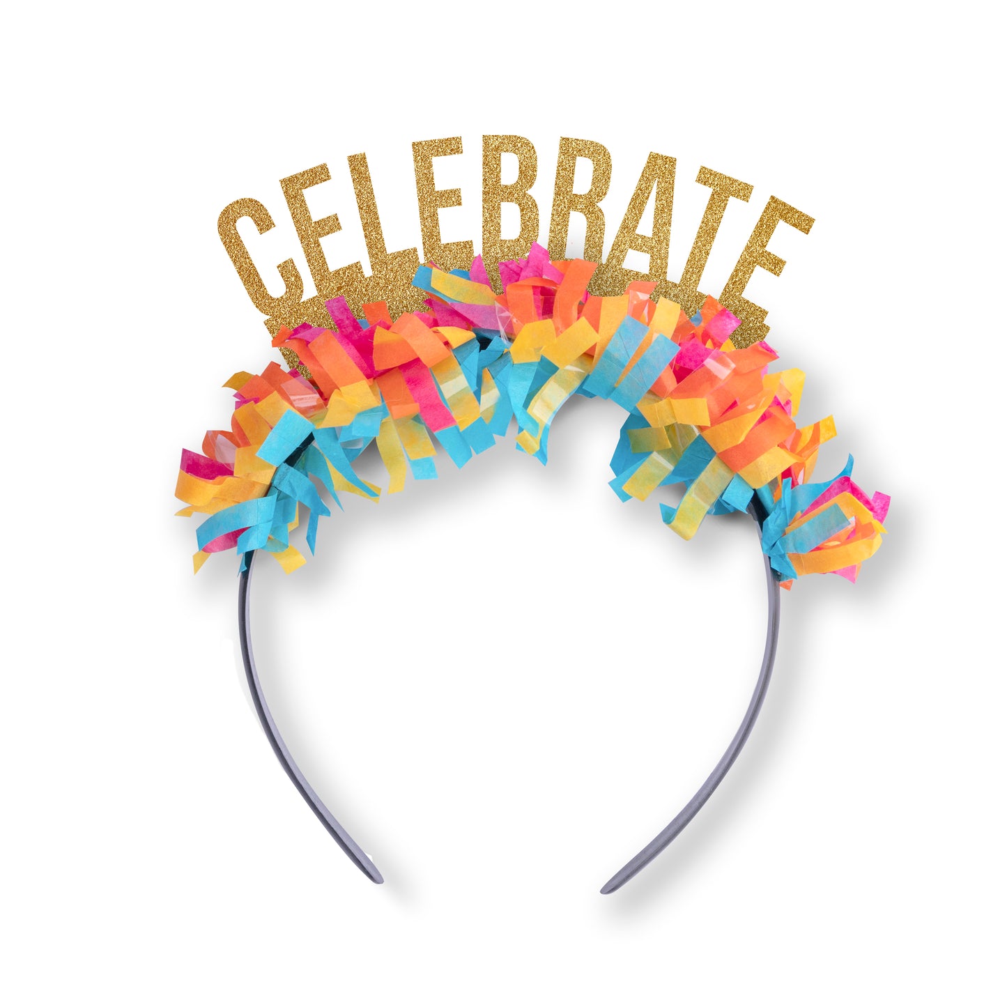 "Celebrate" Party Crown, Party Headbands. Fully customizable fonts and colors! 