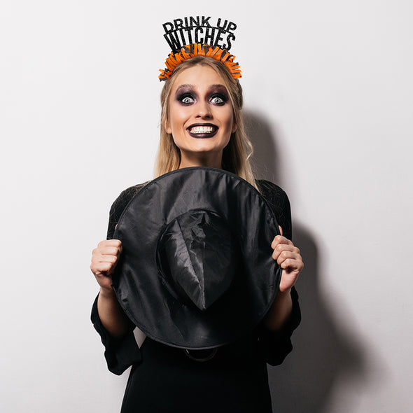 Drink Up Witches Party Crown