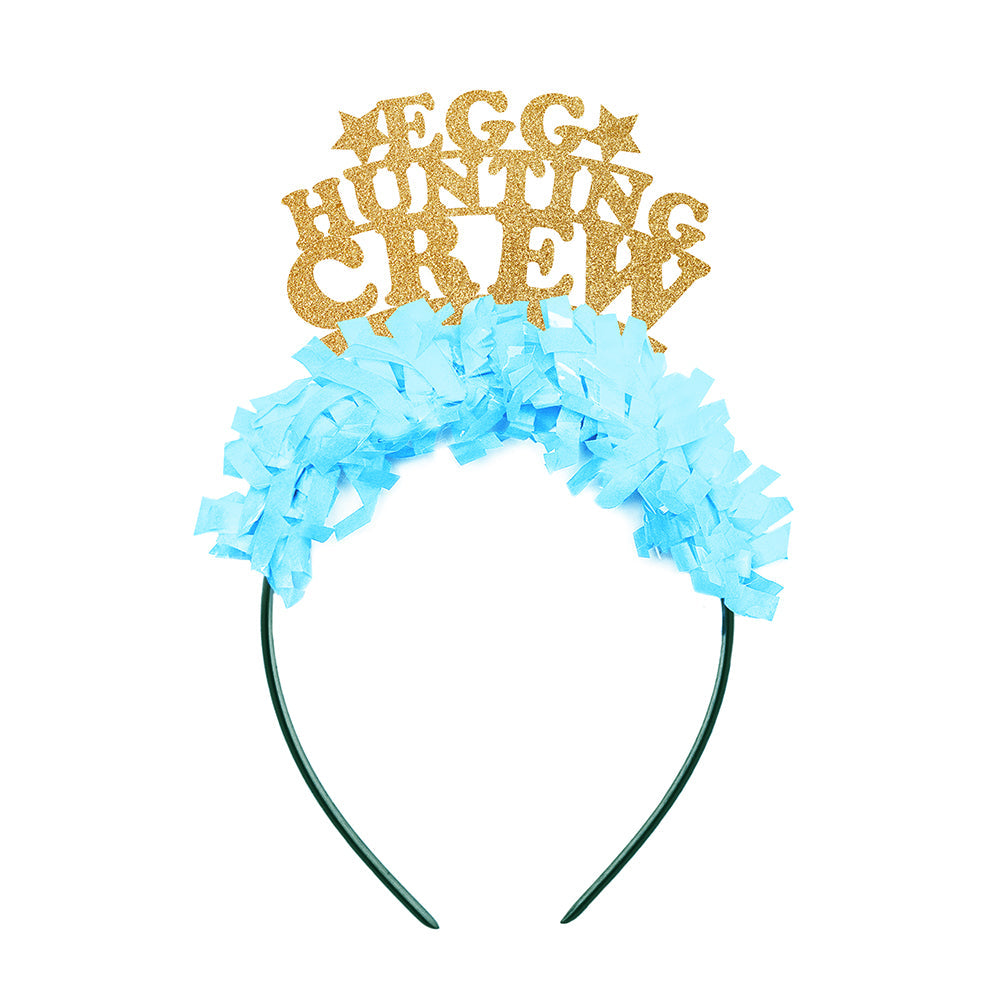 Custom Easter Egg Hunt Party Headband / Crown