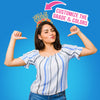 teacher headband that says dímelo en español