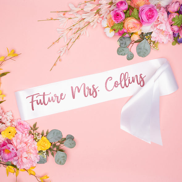 Custom Satin Bachelorette Sash