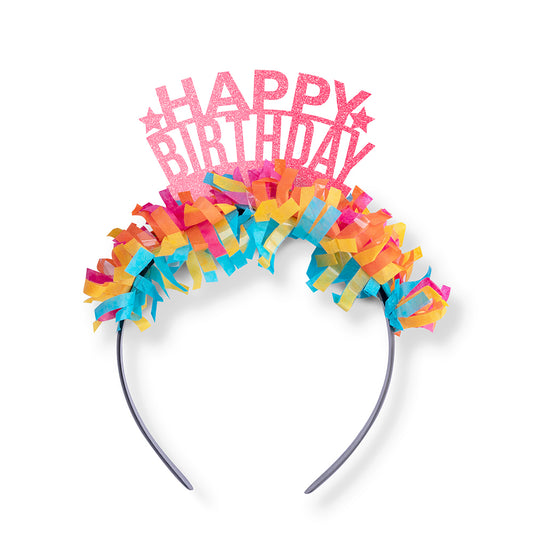 "Happy Birthday" Party Headband Crown