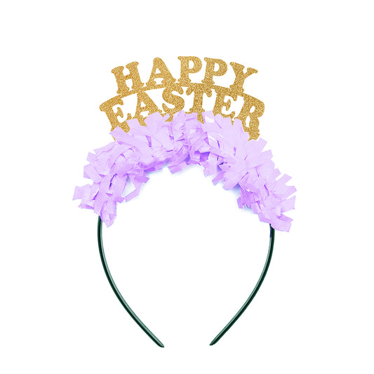 "Happy Easter" Crown Headband in Custom Colors!